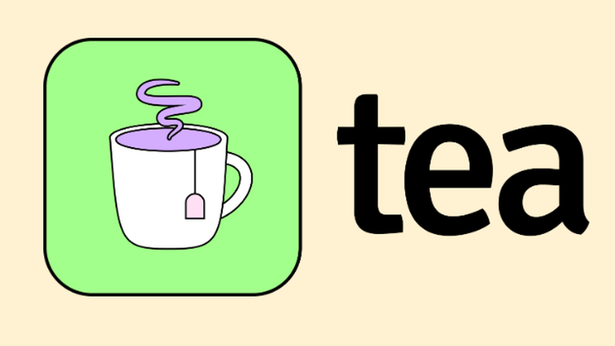 Logo Tea app dopo il data breach