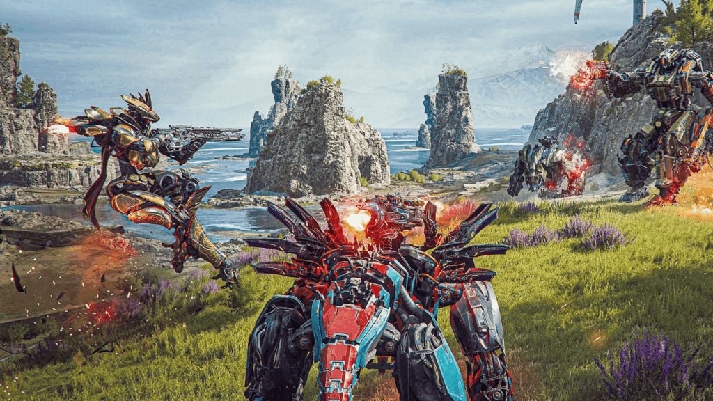 Una scena di Gameplay di Steel Hunters