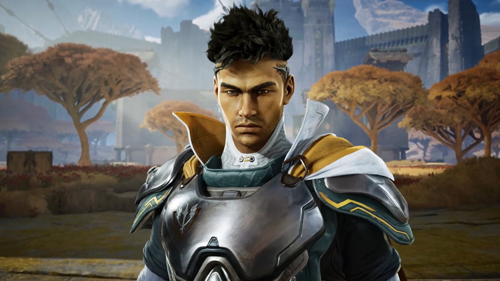 Screenshot di Highguard che mostra un combattimento tra Wardens con cavalcature e magia